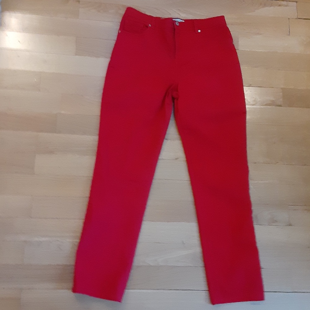 Red Jeans Macy's Charter Club Size 8 Classic